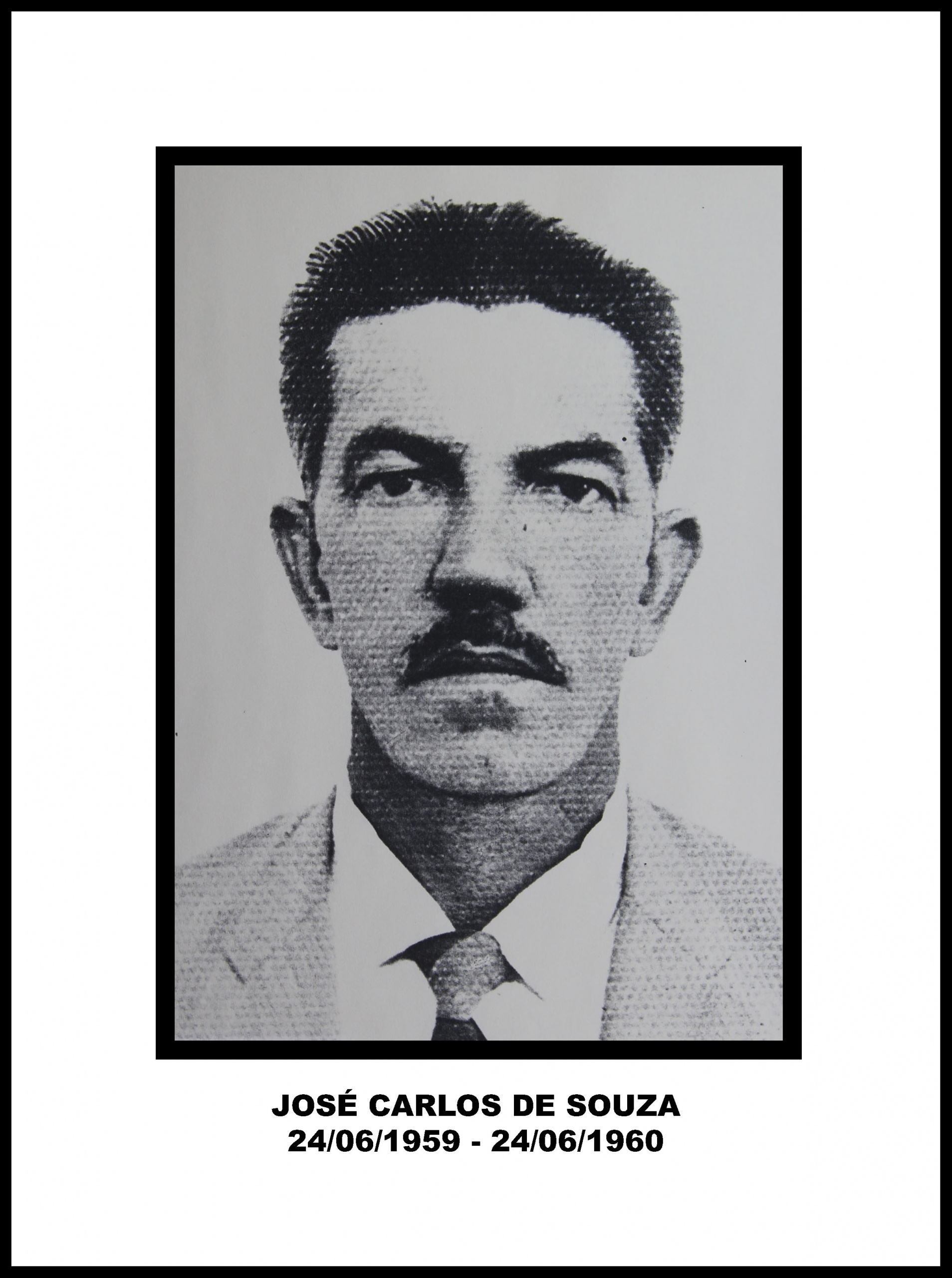 Retrato oficial de José Carlos — Venerável Mestre